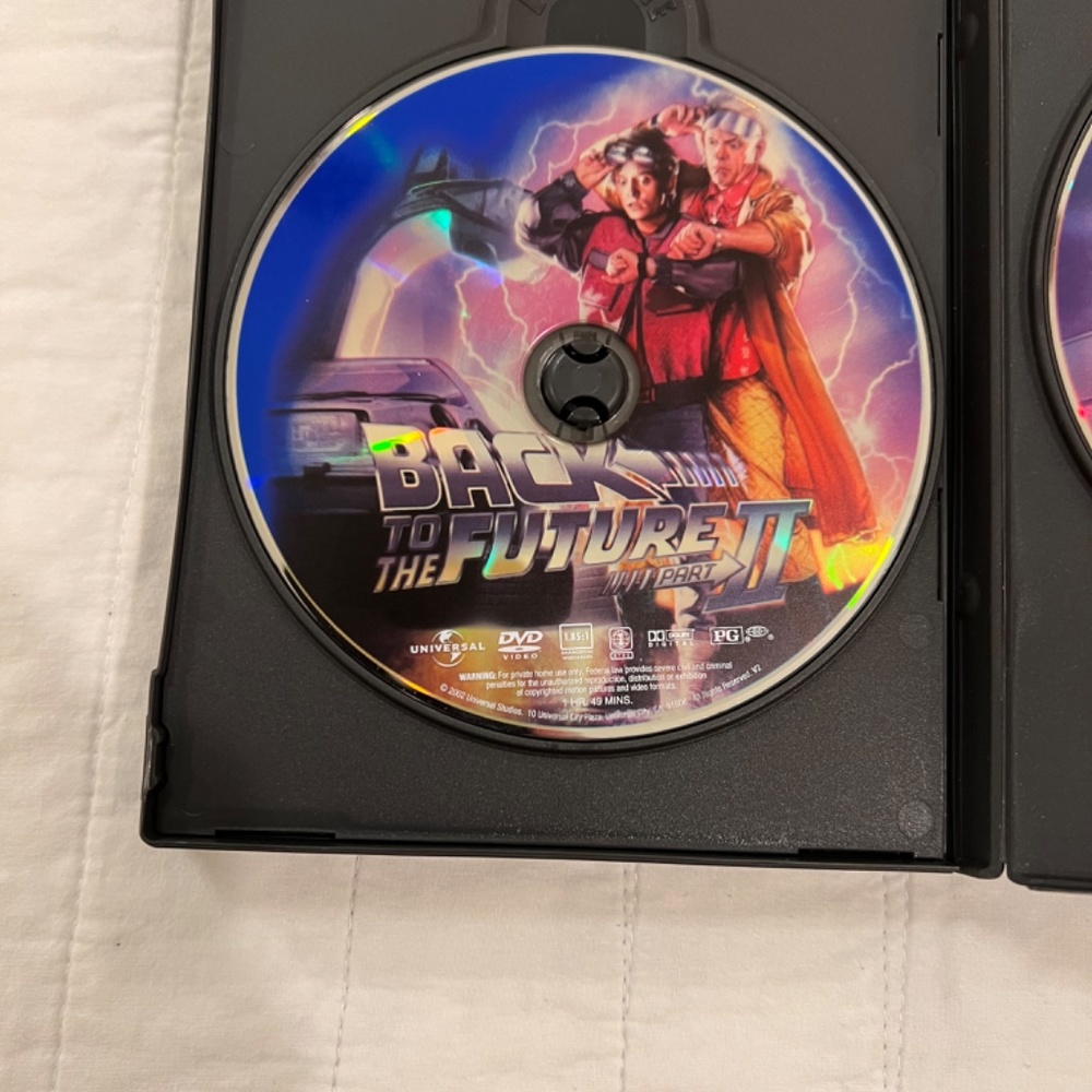 Back to the Future DVD Steven Spielberg The Complete Trilogy 2002 3-Disc - Picture 8 of 9